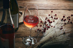 Weinglas mit Gravur "Time for Wine"