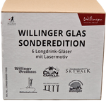 Willinger Glas Sonderedition 6er Set
