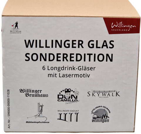 Willinger Glas Sonderedition 6er Set