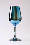 Weinglas Chic 440 -blau- metallisiert