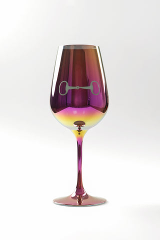 Weinglas Chic 440 rosa metallisiert "Wassertrense"