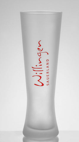 Willinger Weizenbierglas 0,5 l mit Logo Willingen